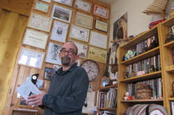 Frédéric Gaillard at home